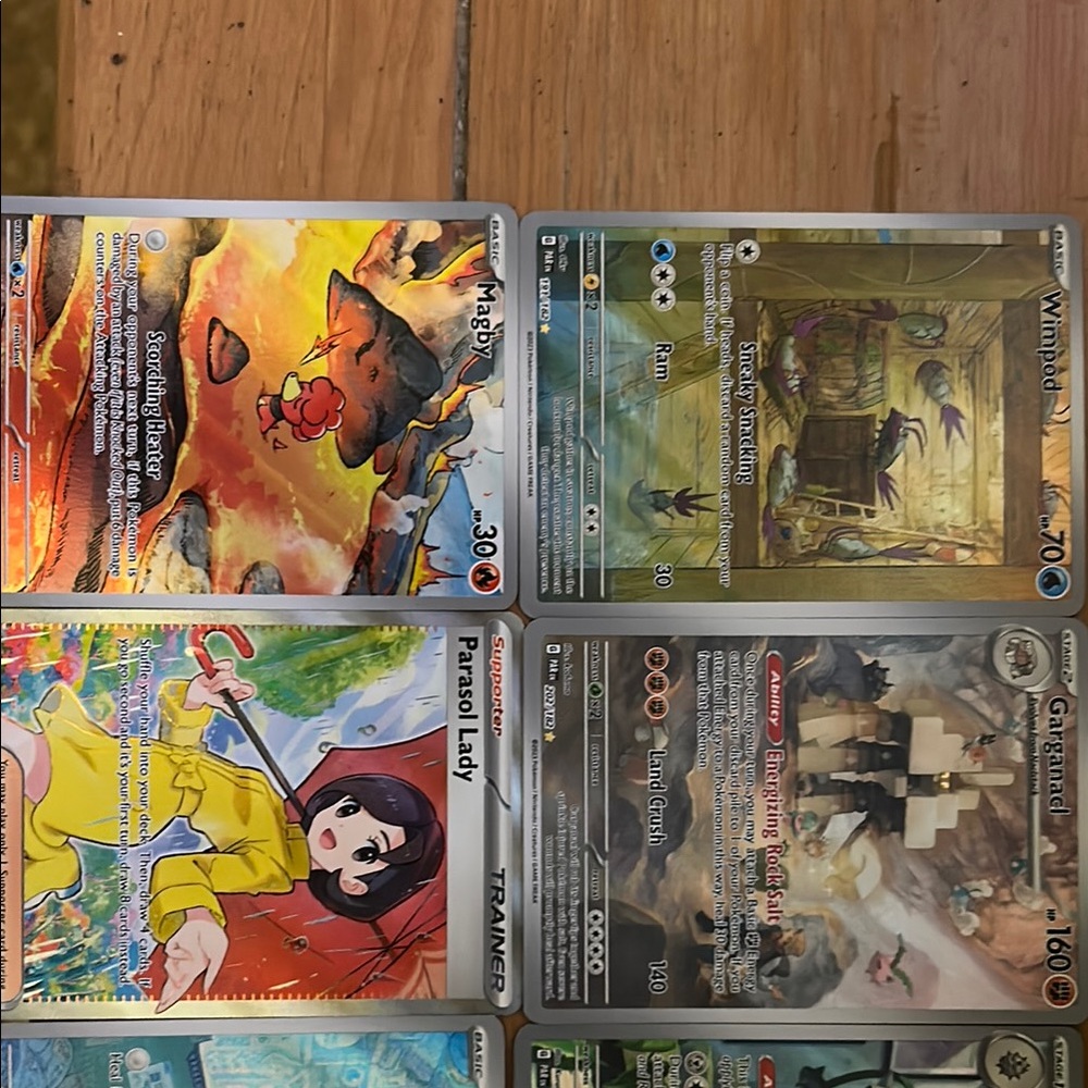Full art Pokémon cards
